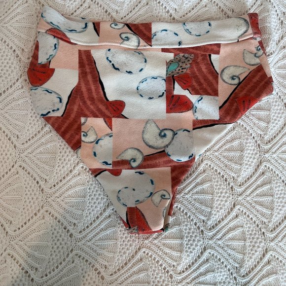 Elce Swim Reverie High Waisted Bikini Bottom Size Medium - Picture 4 of 7